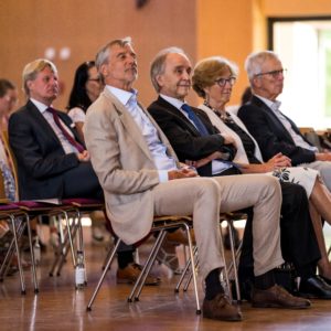 Festakt mit Verleihung des „Meckatzer-Philosophie-Preises“ 2022 in Oberstdorf Haus.