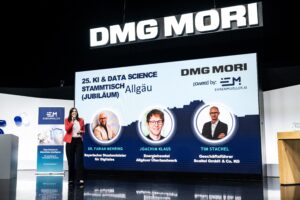 25. KI & Data Science Stammtisch Allgäu bei DMG Mori am 23.06.2026 in Pfronten. 

Dr. Julia König (Geschäftsführung Ehrenmüller GmbH)

(Foto: Dominik Berchtold/www.dberchtold.com)